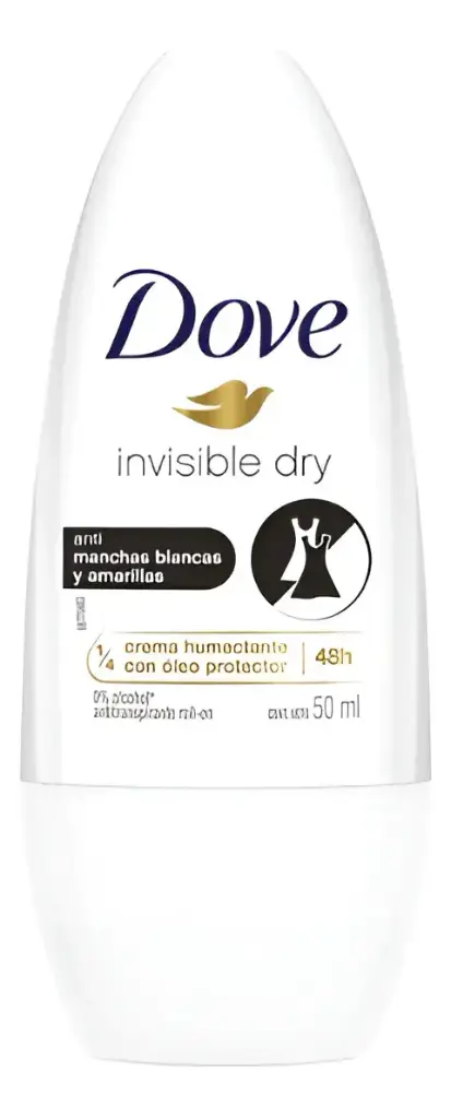 Desodorante Dove Invisible Dry Dama Roll On 50 Ml