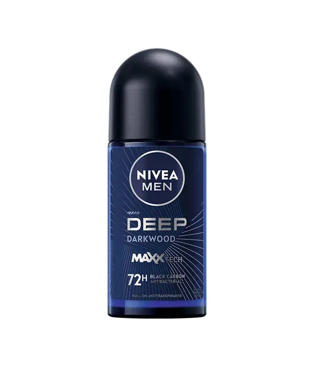 Desodorante Nivea Deep Darkwood Roll On Hombre 50 ml
