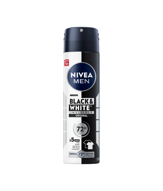 Desodorante Nivea Men B&W Invisible Original Spray 350 ml