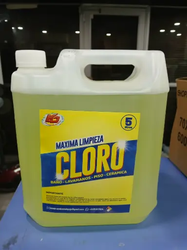 Cloro Tradicional 5 lt