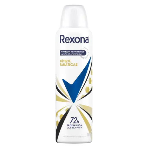 Desodorante Aerosol Rexona Mujer Futbol Fanaticas 150 ml