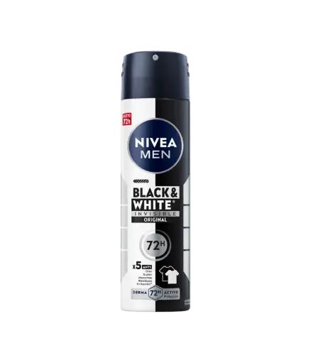 Desodorante Nivea Men B&W Invisible Original Spray 350 ml