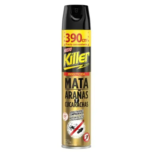 Insecticida Killer Arañas y Cucarachas 390 CC