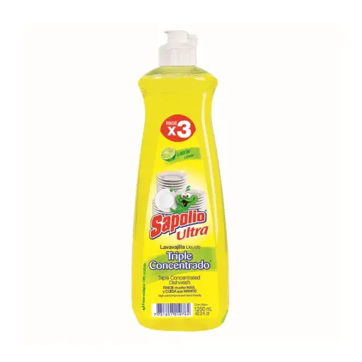 Lavaloza Sapolio Limón 1.250 Ml