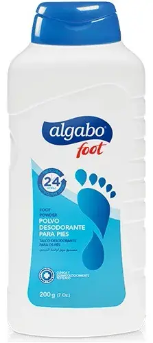 Talco Desodorante para Pies Algabo 200 gr