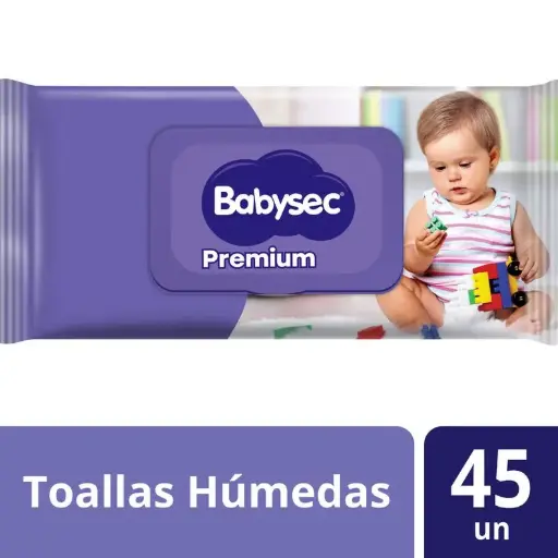 Toalla Humeda Bebysec 45 Un