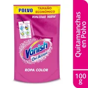 Detergente Vanish Ropa Color 100gr