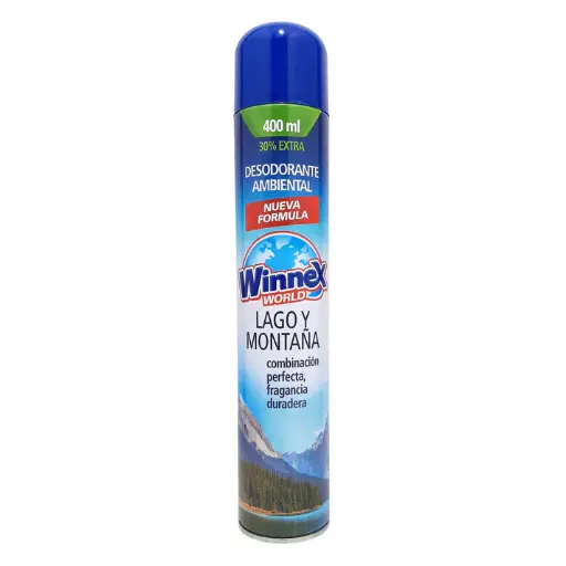 Desodorante ambiental Winnex Lago y Montaña 400 ml
