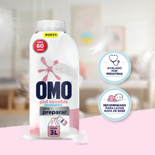 Omo Piel Sensible Ultra Power para Preparar 500ml
